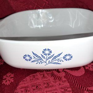 RARE Vintage 1970s Ceramic Corningware w/lid Authentic